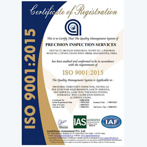 ISO Certifcate PIS